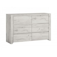 Комод 45 6S Angel WOJCIK дуб белый