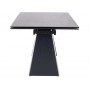 Стіл SALVADORE Ceramic Signal сірий мармур/чорний мат