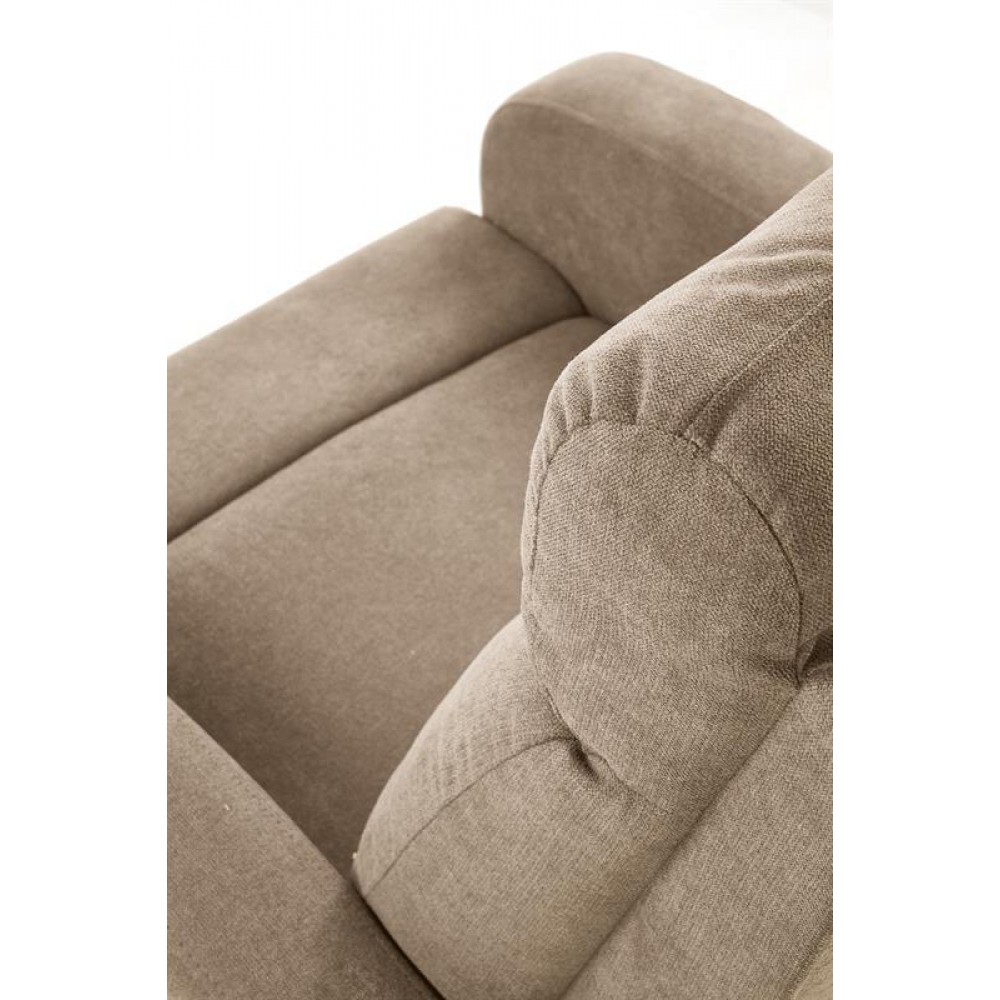 Реклайнер OSLO 1S Halmar бежевий