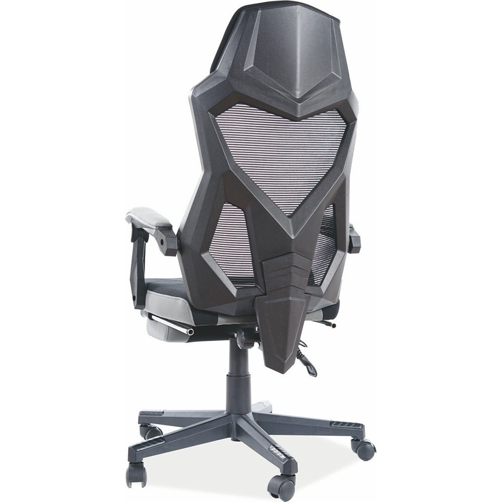 Комп'ютерне крісло Q-939 Signal чорний/сірий