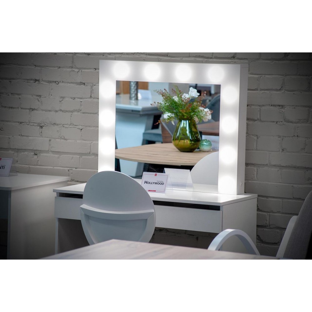 Туалетный столик HOLLYWOOD Halmar белый