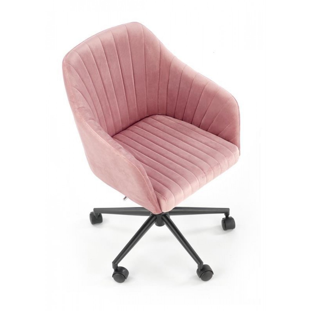Комп'ютерне крісло FRESCO Halmar рожевий