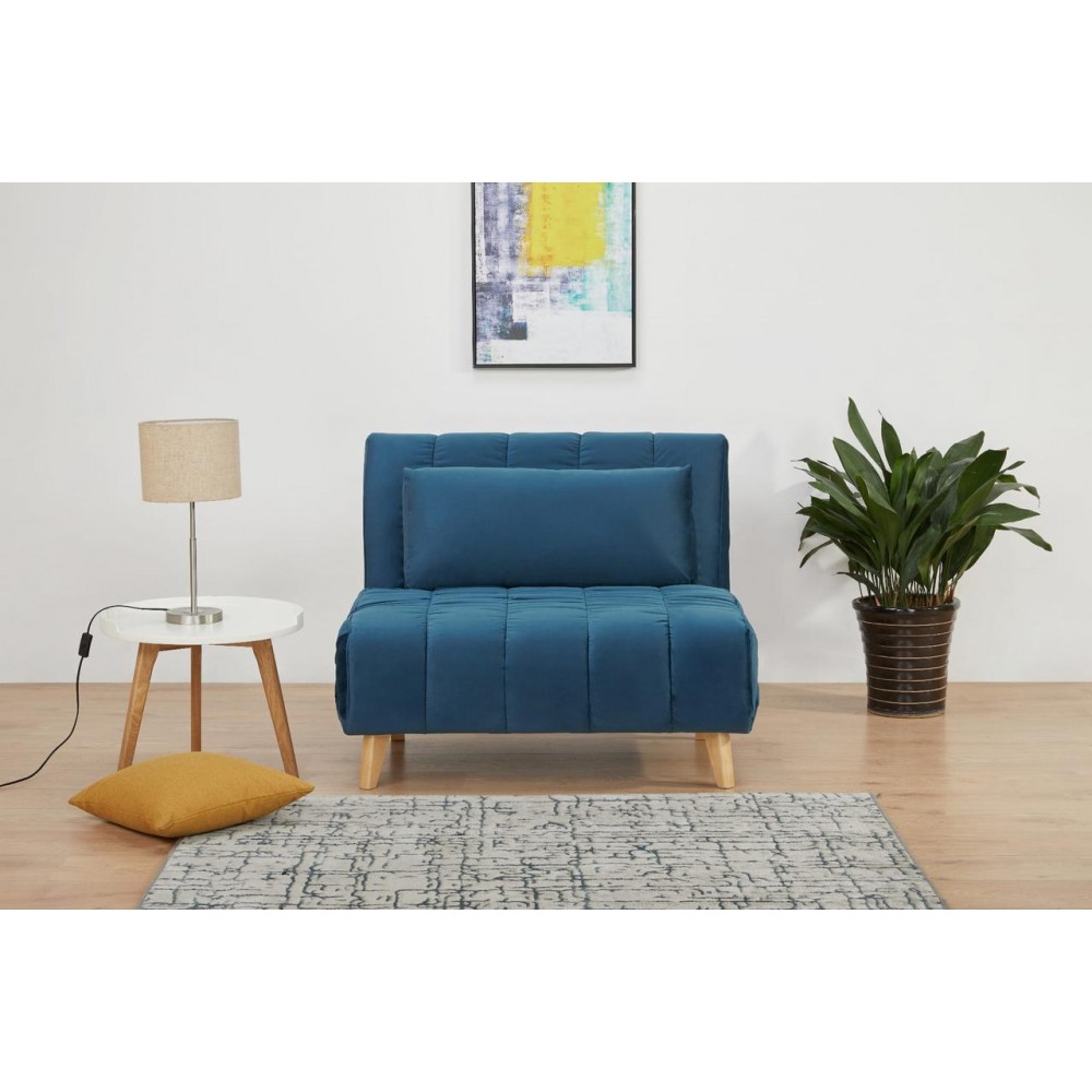 Крісло Billy Velvet Signal синій