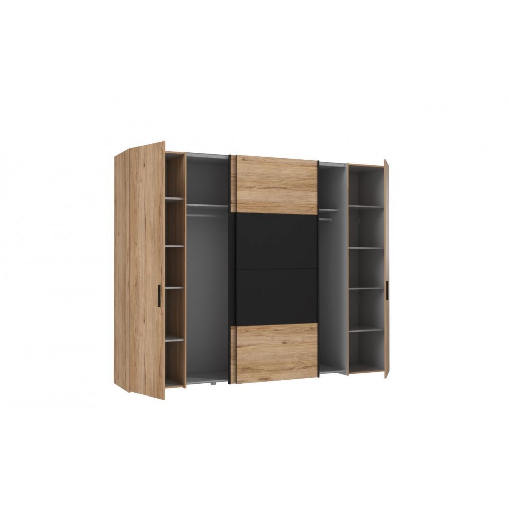 Шафа DQLS82411 M267 DALATE Forte дуб катанія/чорний
