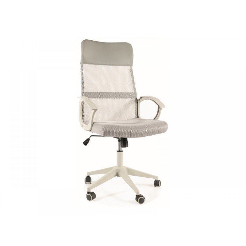 Комп'ютерне крісло Q-026 сірий Signal