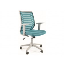 Комп'ютерне крісло Q-320 сірий/блакитний Signal