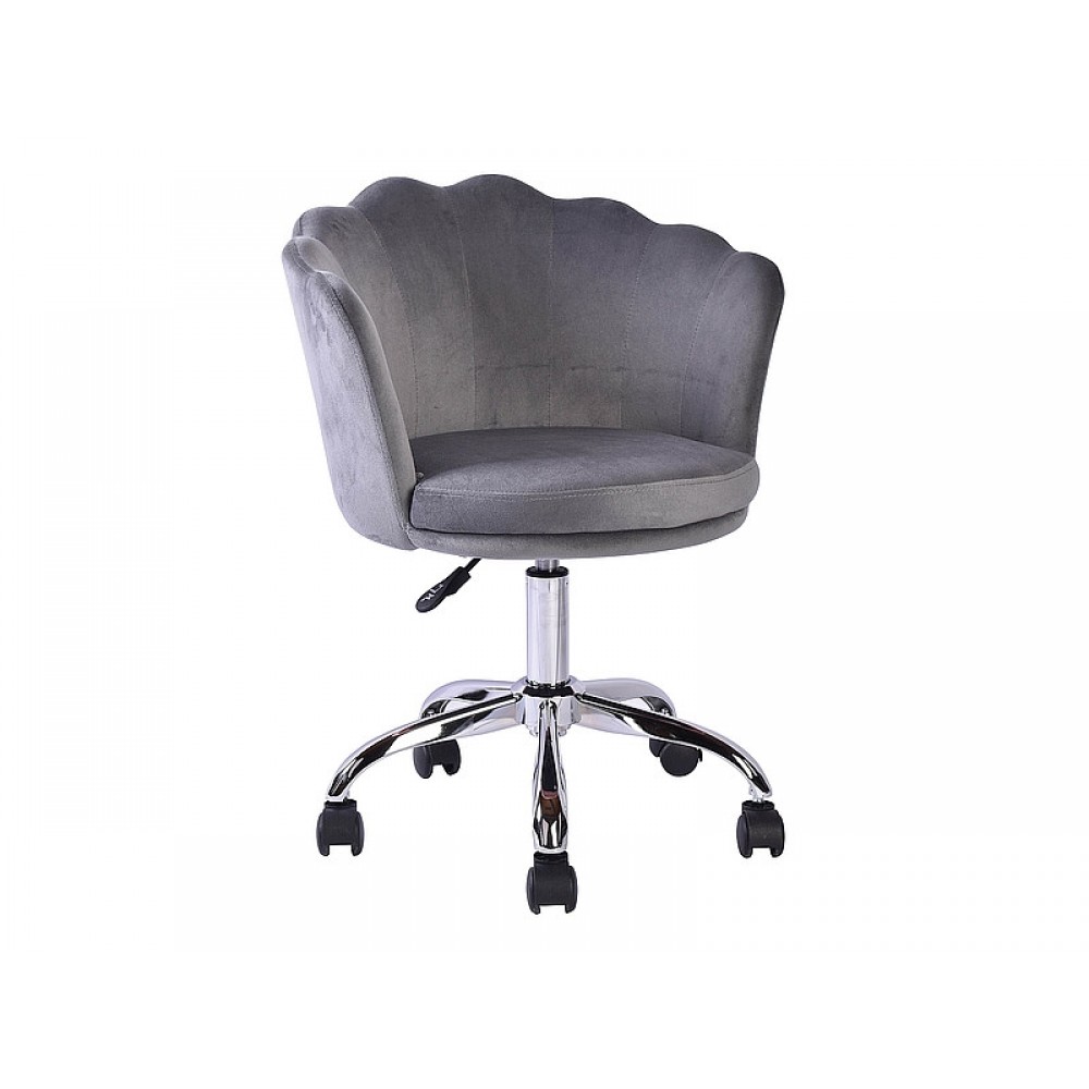 Компьютерное кресло Rose Velvet серый Signal