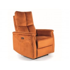 Кресло с функцией массажа Neptun M Velvet корица Signal