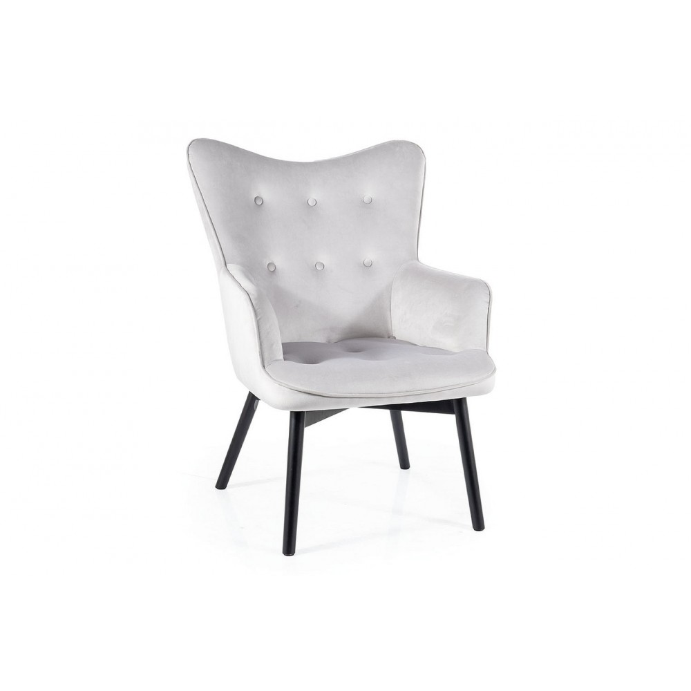 Кресло Carmen Velvet бежевый Signal