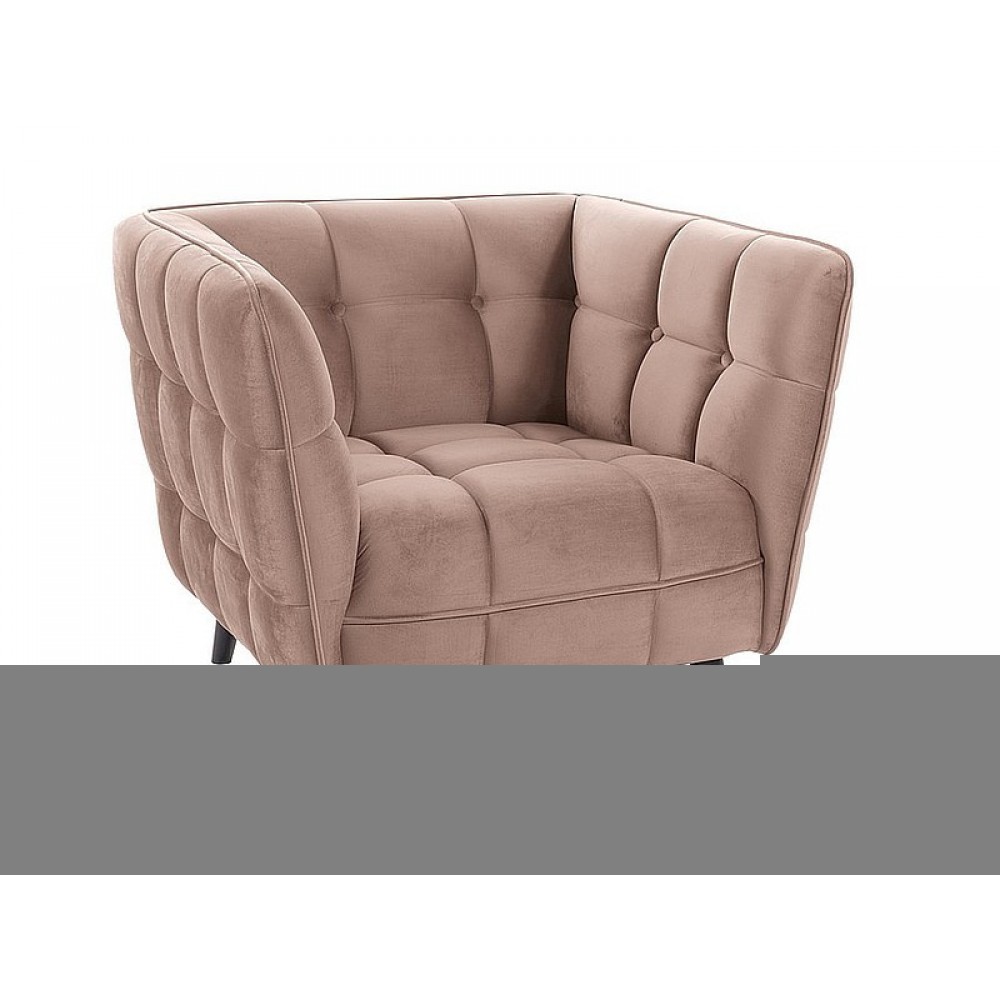 Кресло Castello Velvet 1 темно-бежевый Signal
