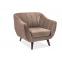 Крісло Elite 1 Velvet темно-бежевий Signal Крісло Elite 1 Velvet темно-бежевий Signal