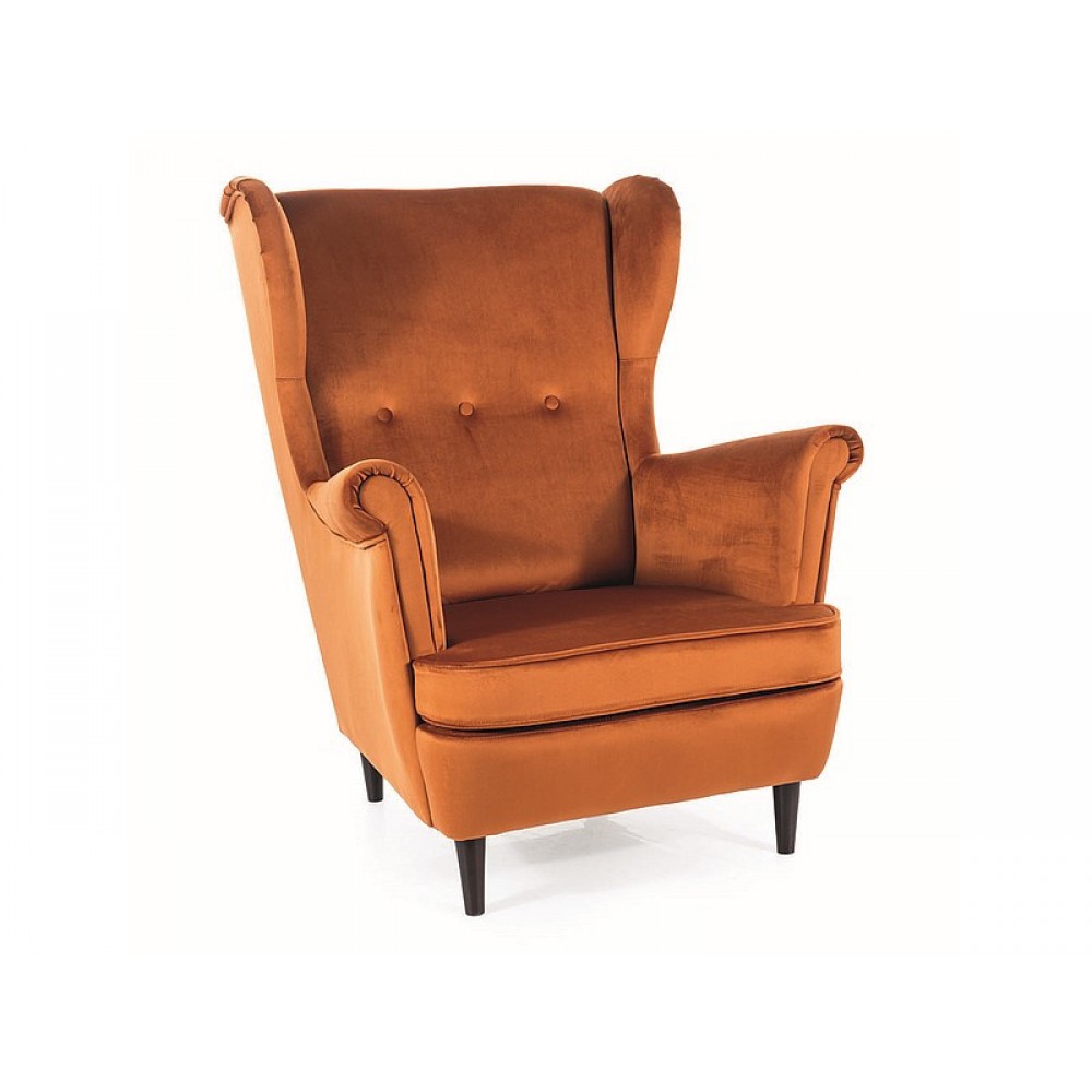 Крісло Lord Velvet кориця Signal