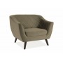 Крісло Molly 1 Velvet оливковий Signal Крісло Molly 1 Velvet оливковий Signal