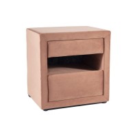 Тумба прикроватная ET-003 Velvet розовый Signal