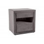 Тумба приліжкова ET-003 Velvet сірий Signal