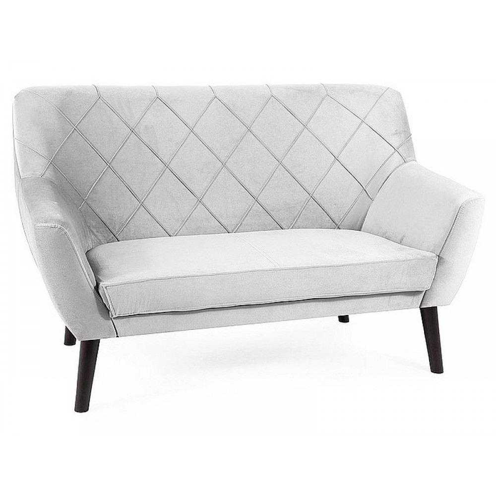 Софа Kier 2 Velvet світло-сірий/венге Signal