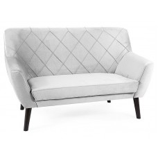 Софа Kier 2 Velvet світло-сірий/венге Signal