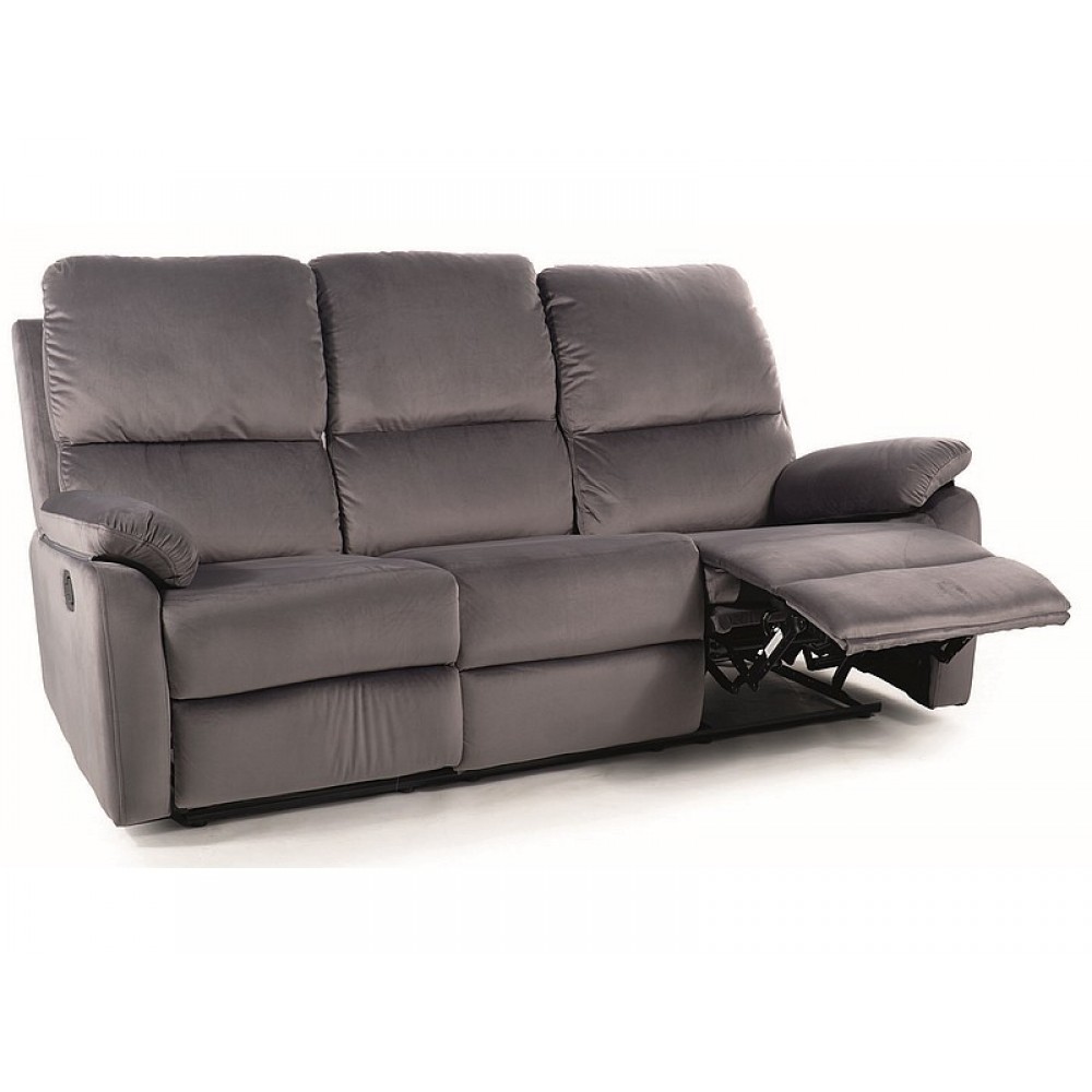 Софа Spencer 3 Velvet сірий Signal