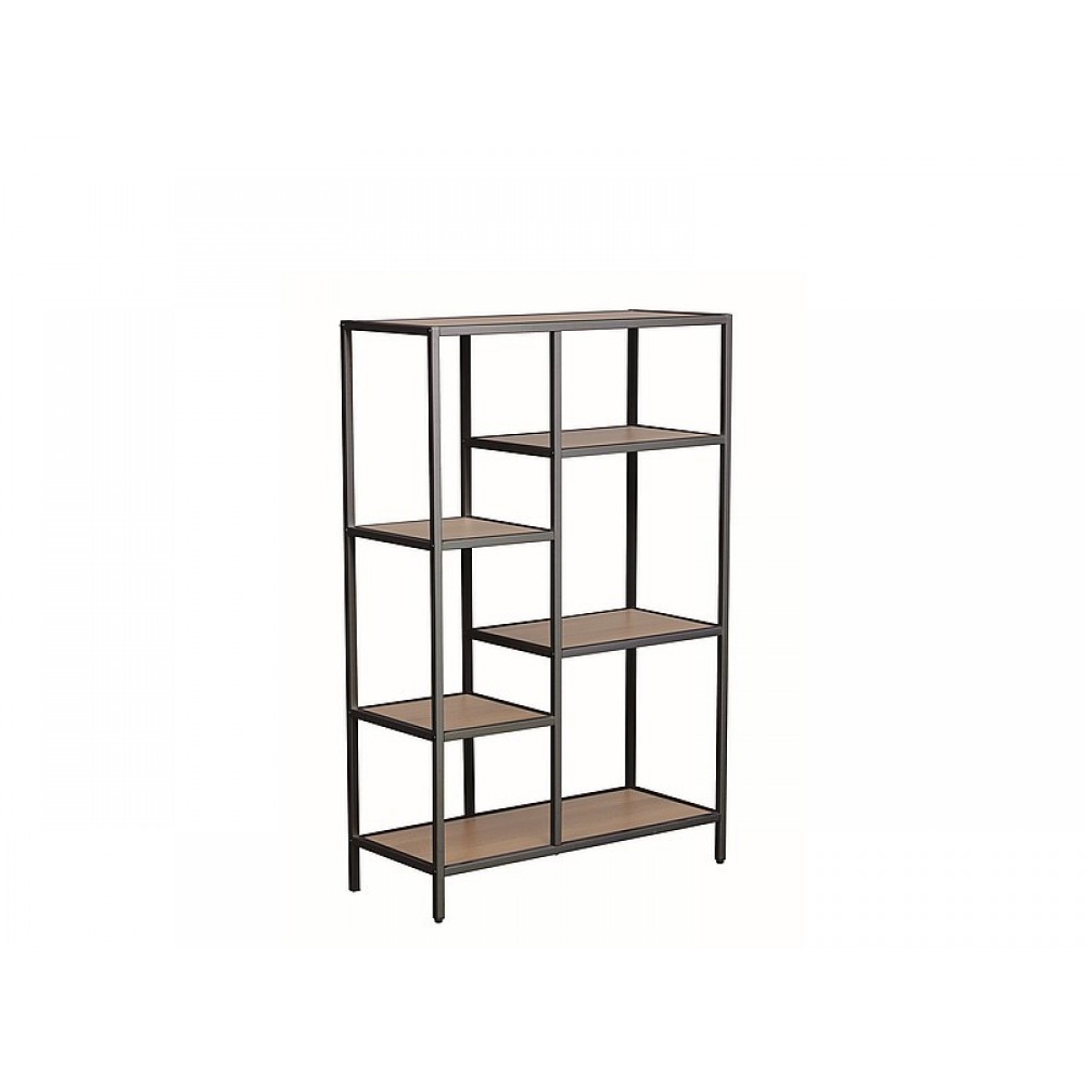 Стеллаж Costa B дуб/черный Signal