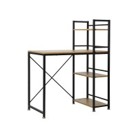 Стол компьютерный B-6 дуб/черный Signal