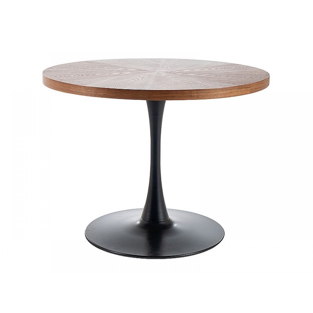 Стіл Amadeo горіх/чорний Signal