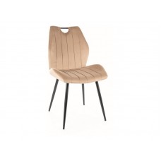 Стілець Arco Velvet бежевий Signal Стілець Arco Velvet бежевий Signal