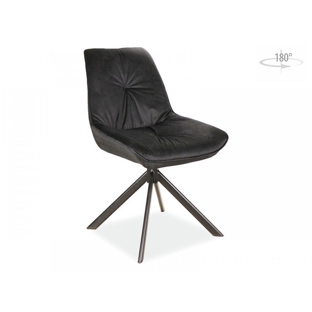 Стілець Boogie I Velvet чорний Signal