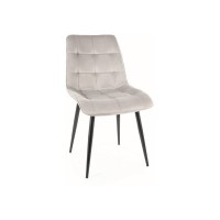 Стілець Chic Velvet світло-сірий Signal