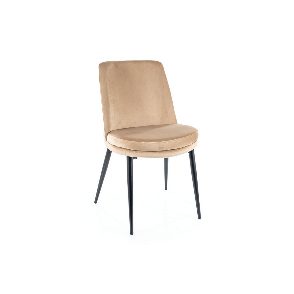 Стілець Kayla Velvet бежевий Signal