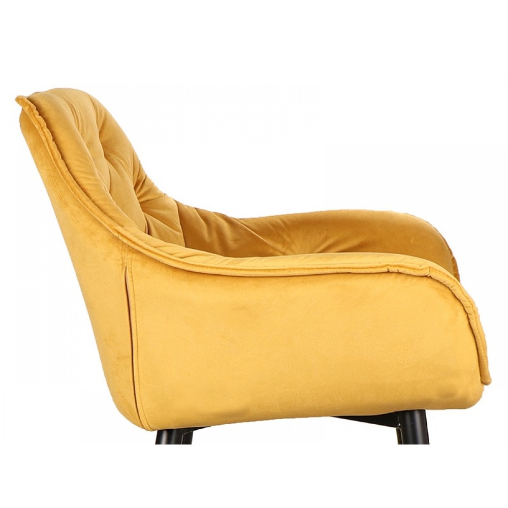 Барний стілець Cherry H-2 Velvet бежевий Signal