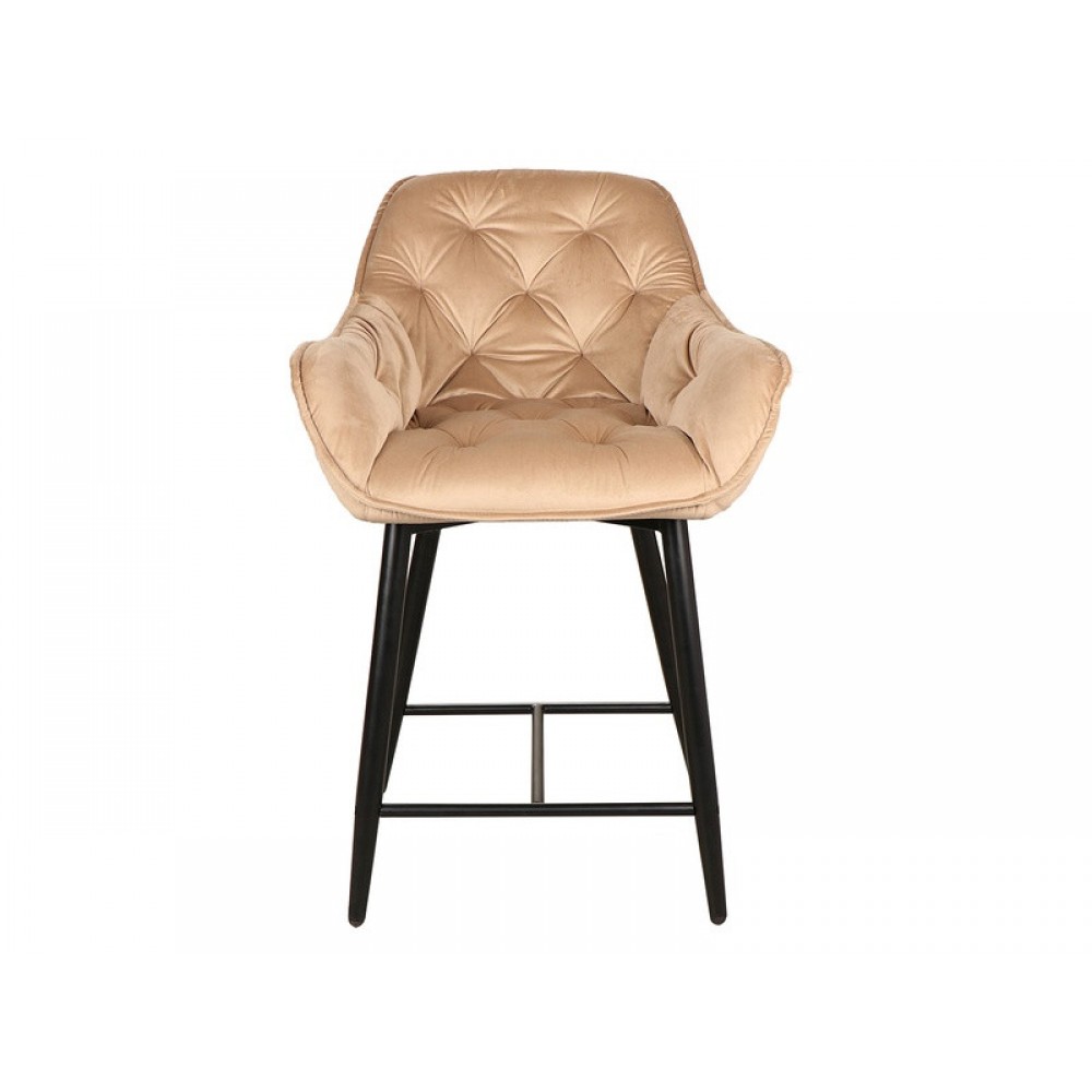 Барний стілець Cherry H-2 Velvet бежевий Signal