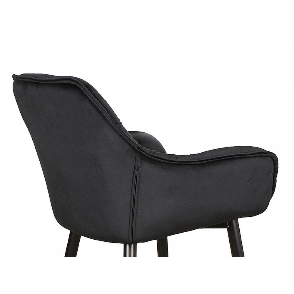 Барний стілець Cherry H-2 Velvet чорний Signal