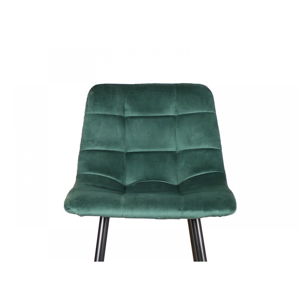 Барний стілець Mila H-2 Velvet чорний Signal