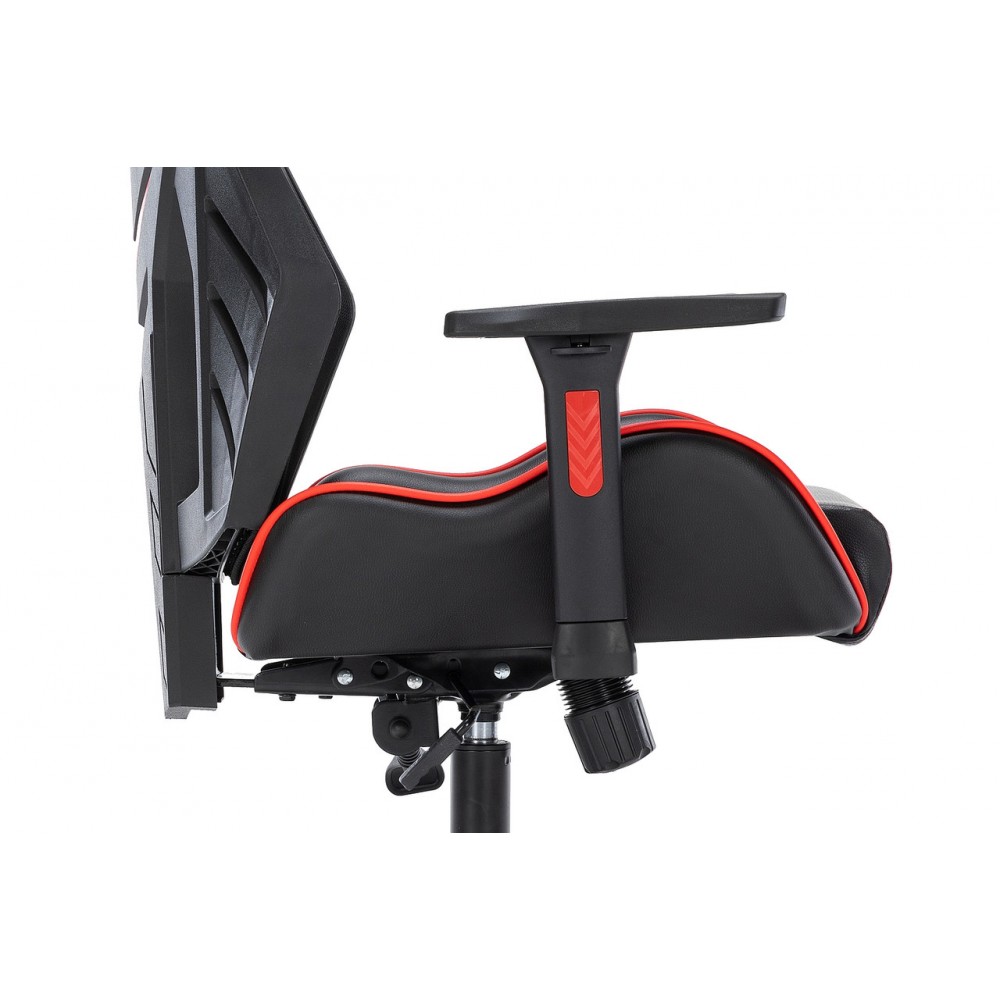 Комп'ютерне крісло Revolt чорний+червоний Signal