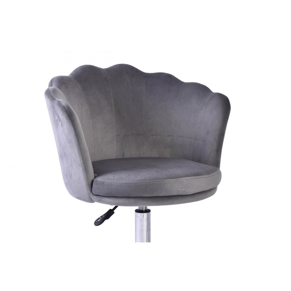 Компьютерное кресло Rose Velvet серый Signal