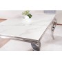 Консоль Prince C Ceramic Calacatta/хром Signal Консоль Prince C Ceramic Calacatta/хром Signal