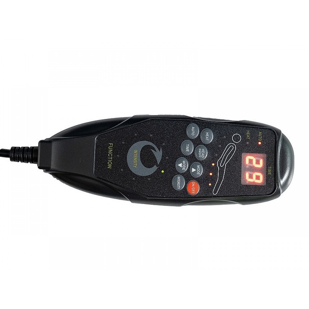 Кресло с функцией массажа Neptun M Velvet серый Signal