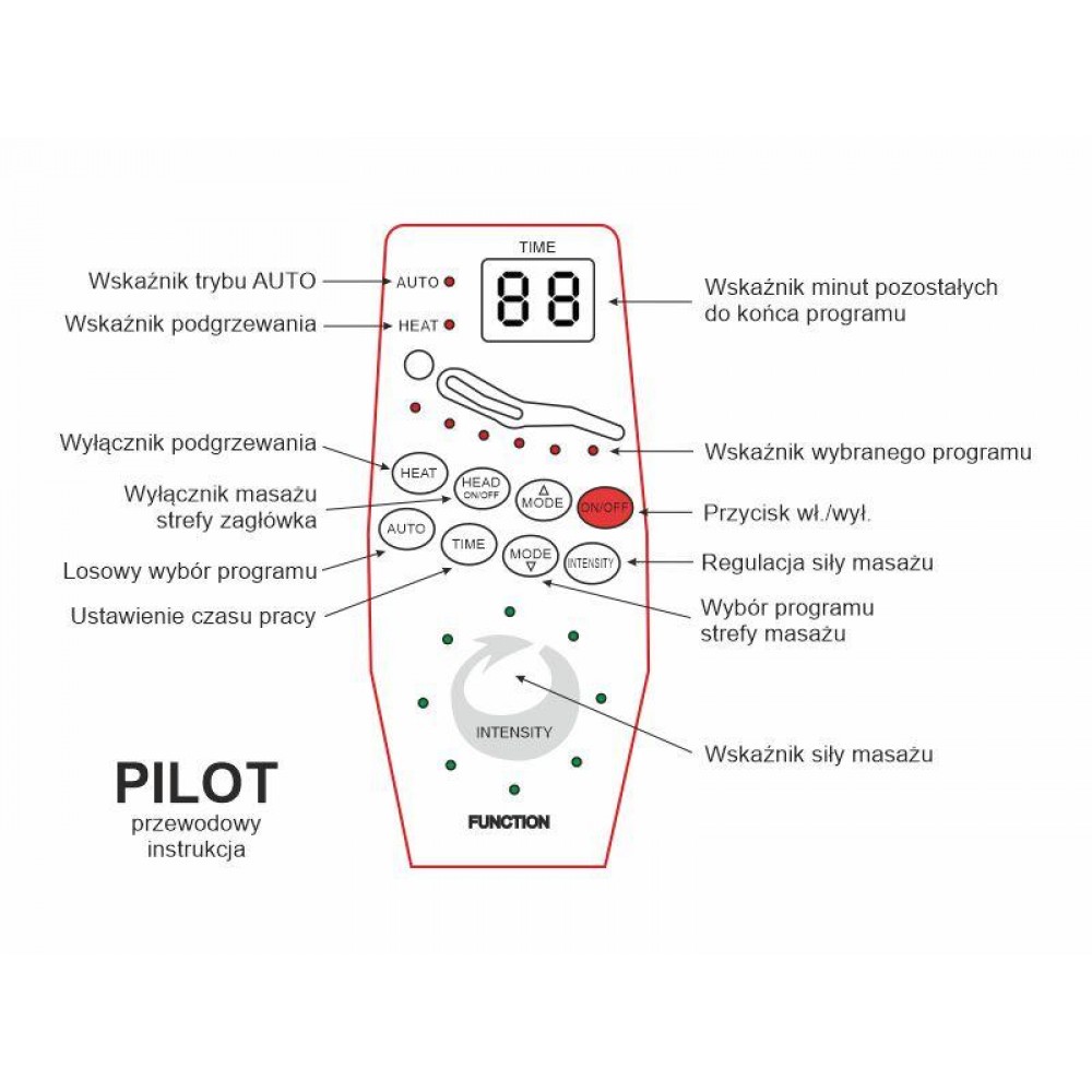 Кресло с функцией массажа Neptun M Velvet серый Signal