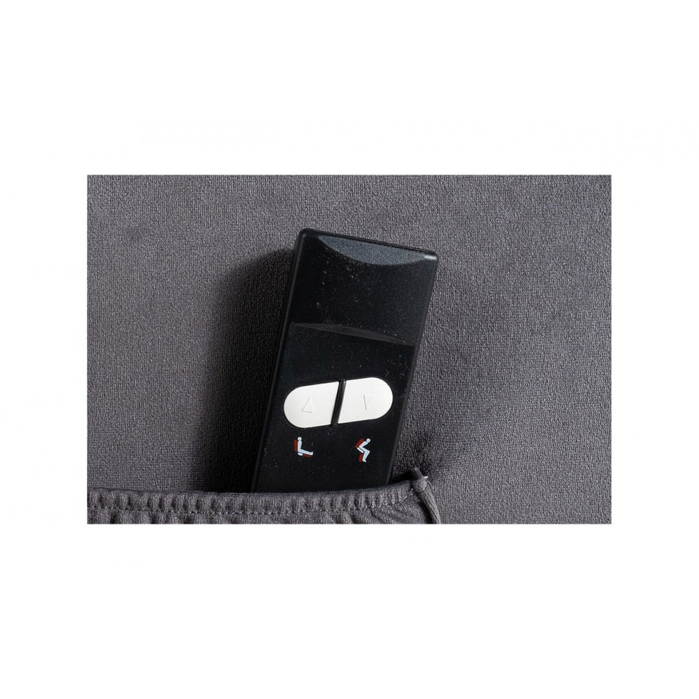 Крісло Adonis Velvet сірий Signal