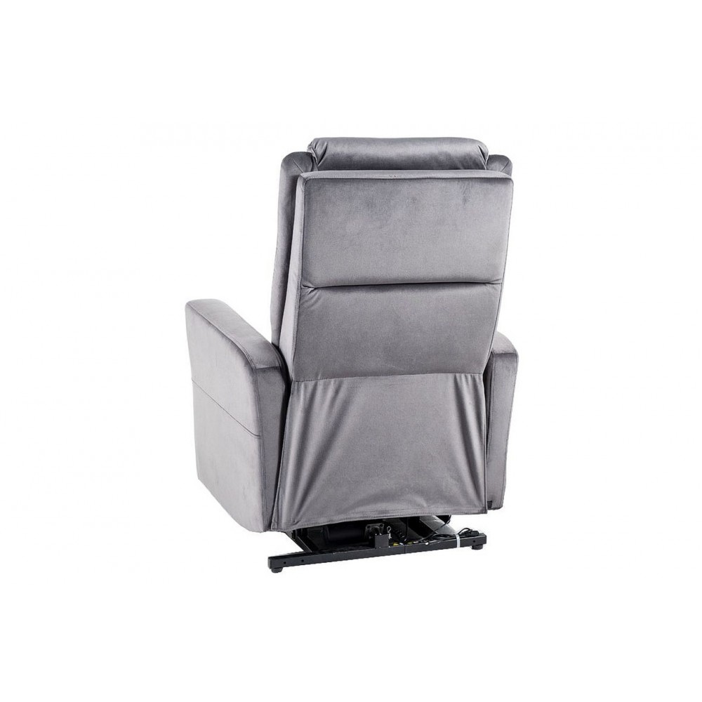 Крісло Adonis Velvet сірий Signal