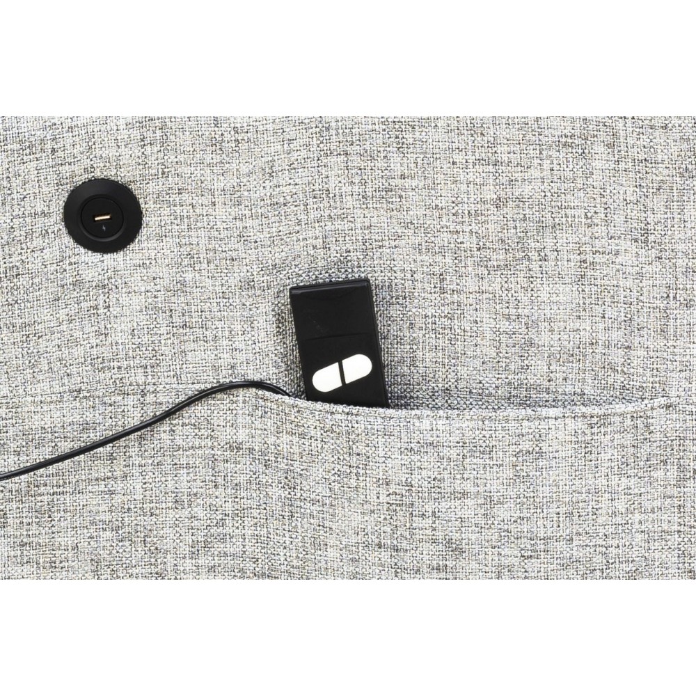 Крісло Adonis Velvet сірий Signal