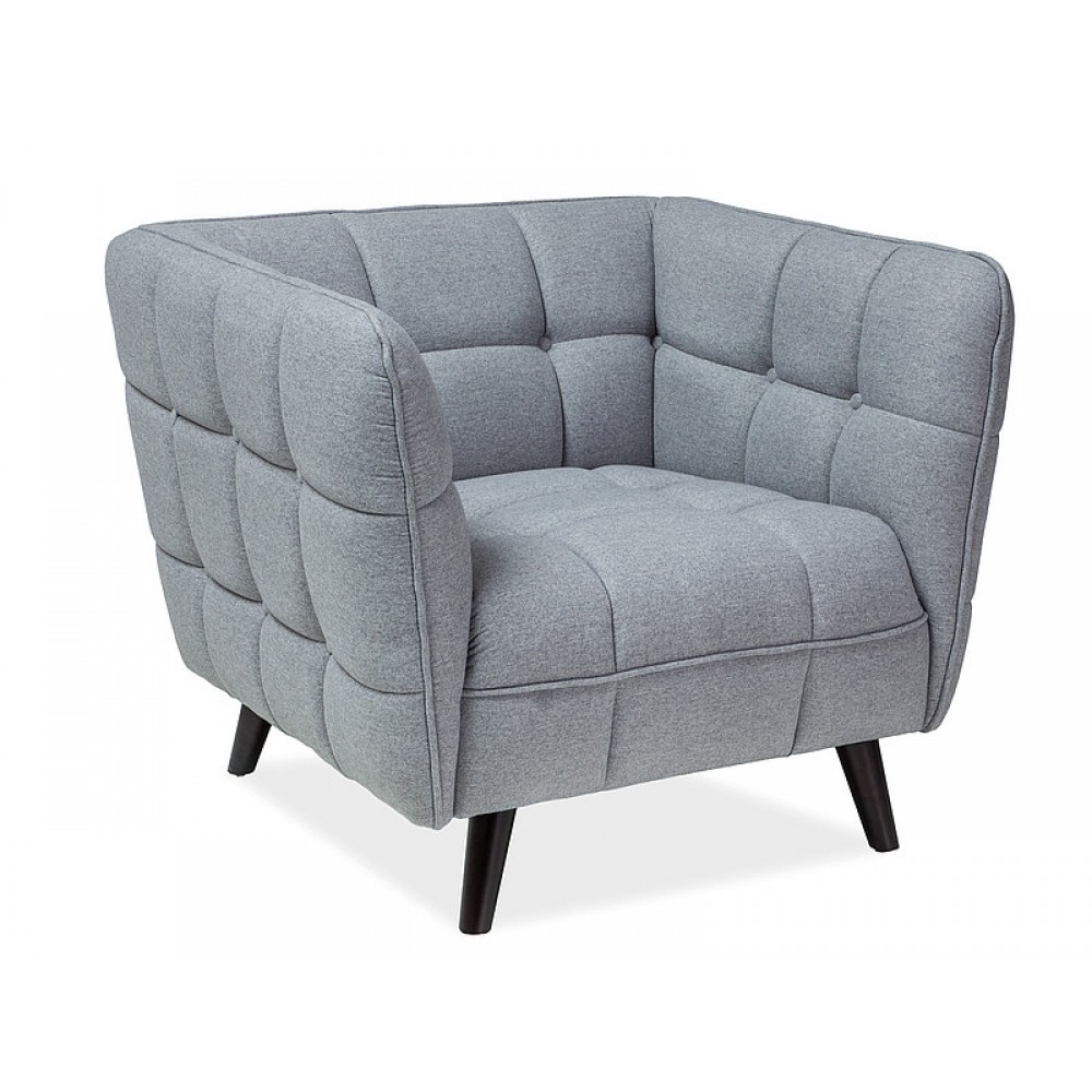 Кресло Castello Velvet 1 темно-бежевый Signal