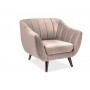 Крісло Elite 1 Velvet темно-бежевий Signal Крісло Elite 1 Velvet темно-бежевий Signal