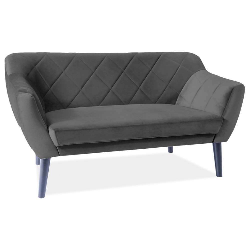 Крісло Karo 1 Velvet зелений/венге Signal