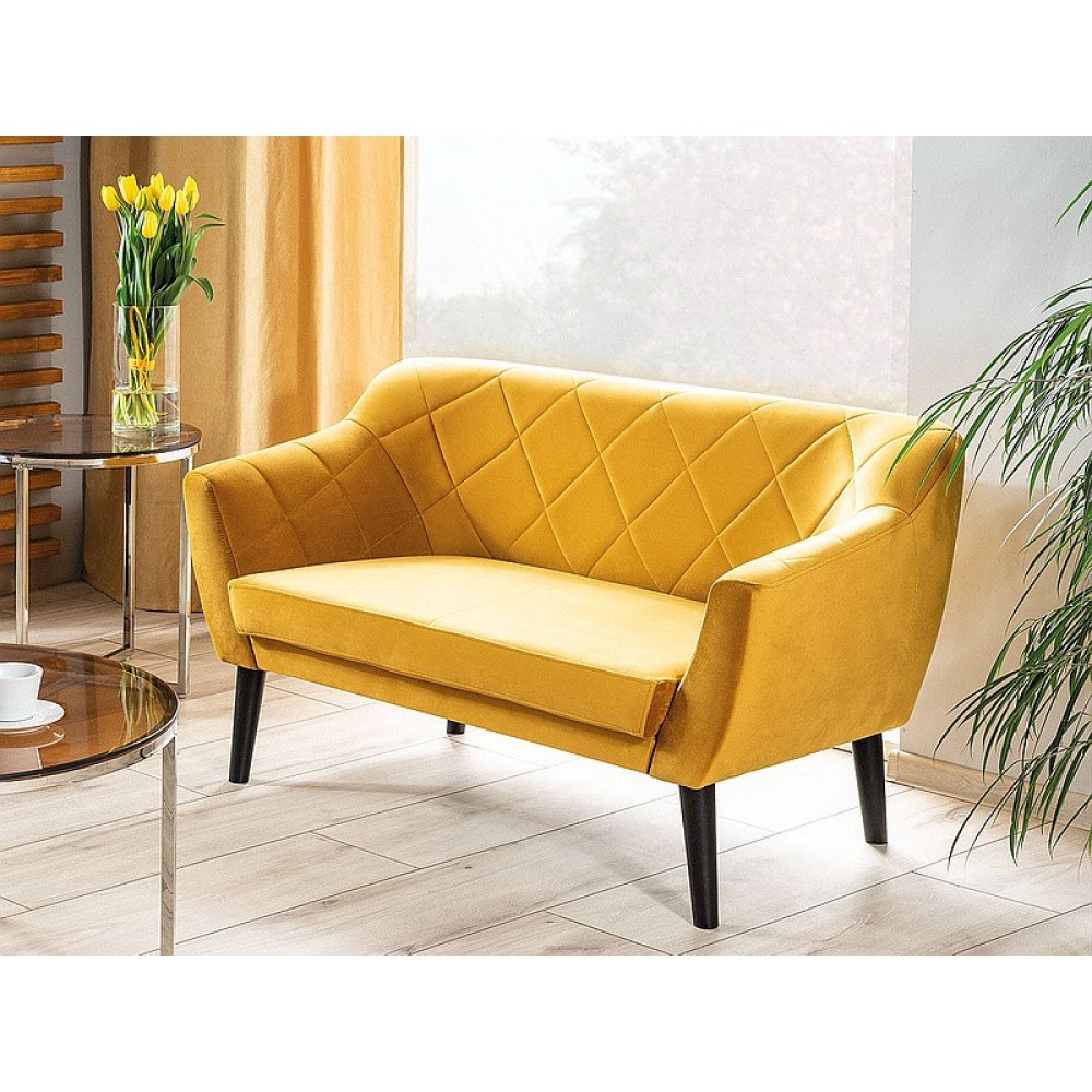 Крісло Karo 1 Velvet зелений/венге Signal