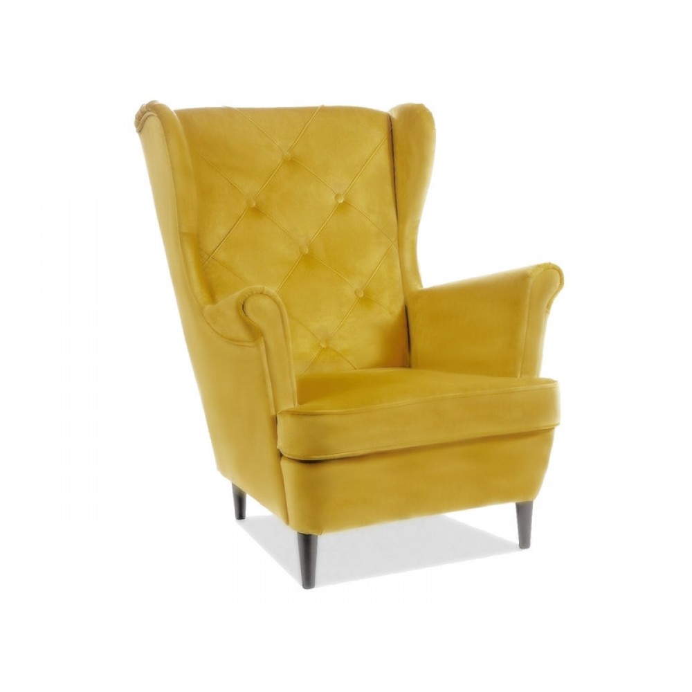 Крісло Lady Velvet темно-бежевий Signal