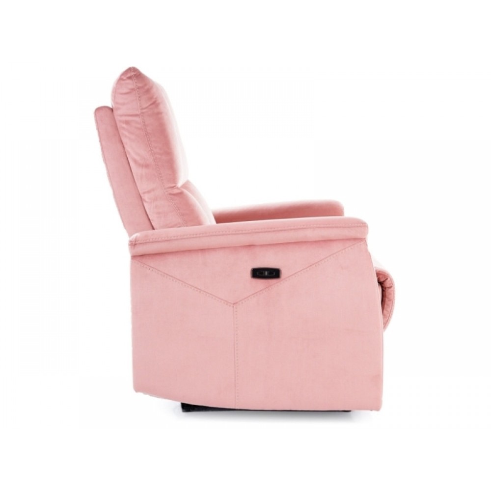 Кресло Neptun Velvet светло-серый Signal