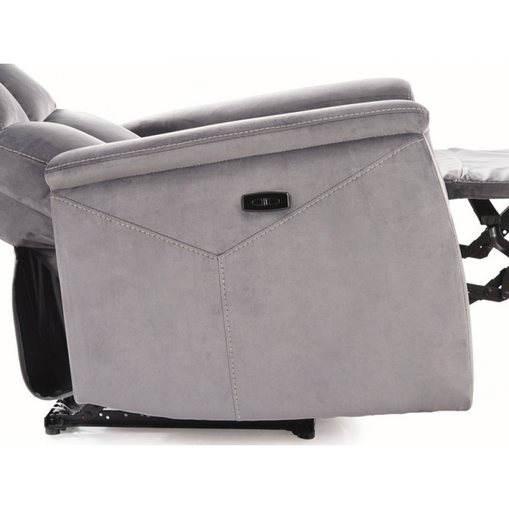 Крісло Neptun Velvet синій Signal