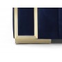 Крісло Vogue Velvet 1 синій/золотий Signal Крісло Vogue Velvet 1 синій/золотий Signal