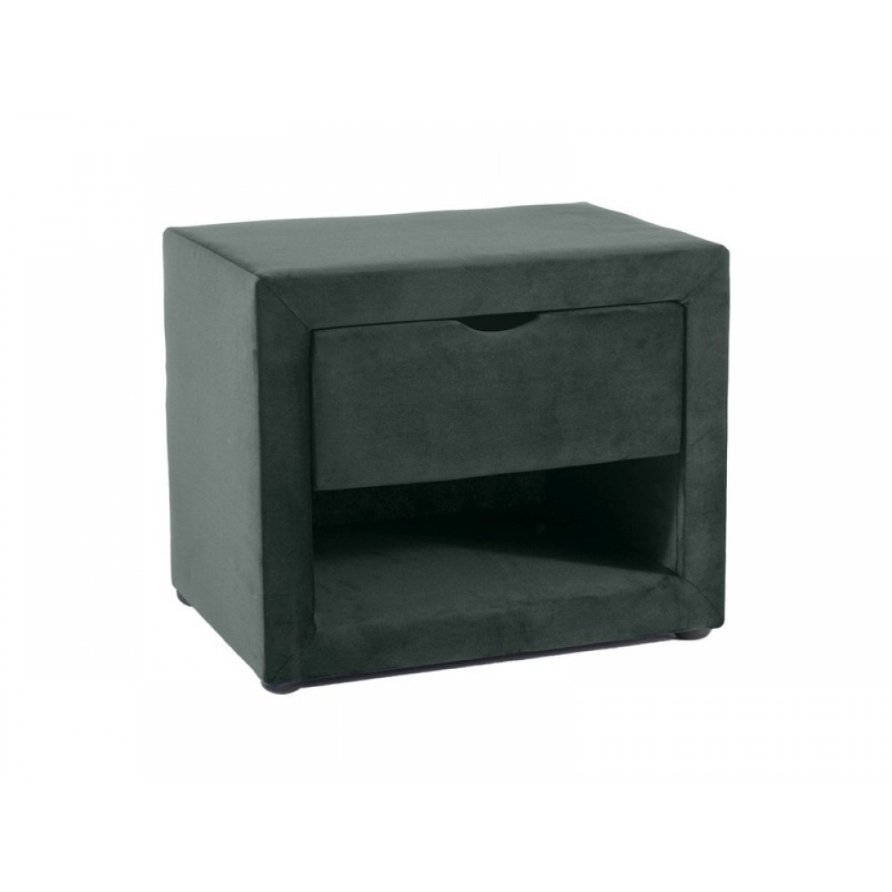 Тумба приліжкова ET-001 Velvet сірий Signal